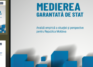 Cercetarea “Medierea Garantată de Stat”, o premieră pentru Republica Moldova